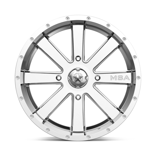 FLASH UTV 18X7 4X137 CHROME 00MM