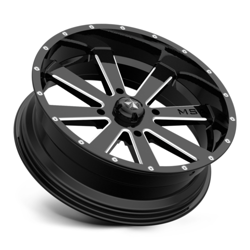 M34 20X7 4X156 G-BLK MILL 00MM