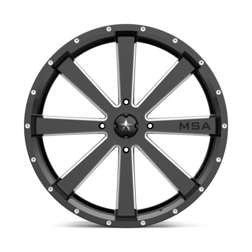 M34 24X7 4X156 G-BLK MILL 00MM