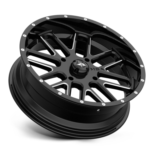 BANDIT UTV 20X7 4X137 G-BLK MILL 00MM