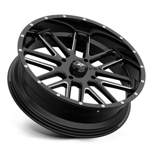 BANDIT UTV 22X7 4X156 G-BLK MILL 00MM