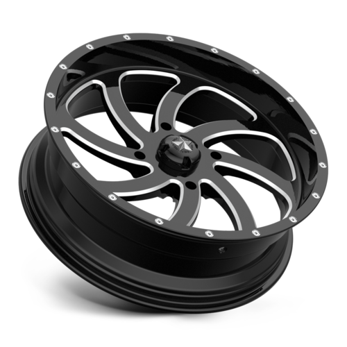 SWITCH UTV 20X7 4X137 G-BLK MILL 00MM