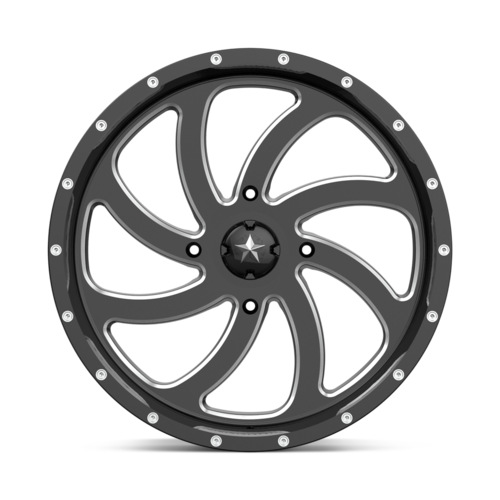 SWITCH UTV 20X7 4X137 G-BLK MILL 00MM