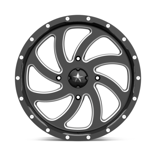 M36 18X7 4X137 G-BLK MILL 00MM