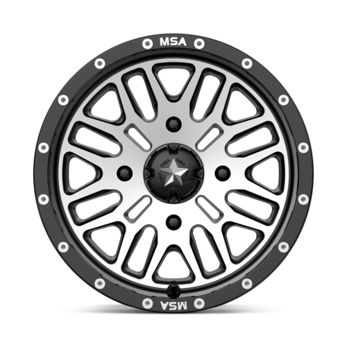 BRUTE UTV 14X7 4X137 G-BLK MACH 10MM