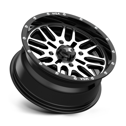 M38 15X7 4X156 G-BLK MACH 10MM