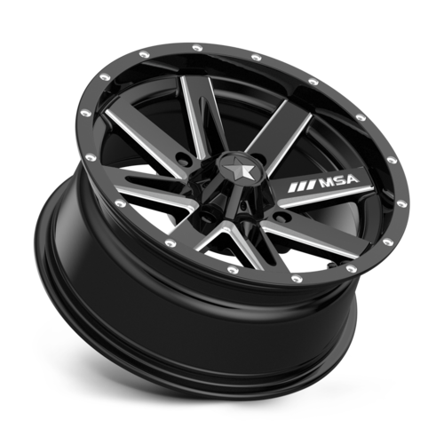 BOXER UTV 15X7 4X156 G-BLK MILL 10MM