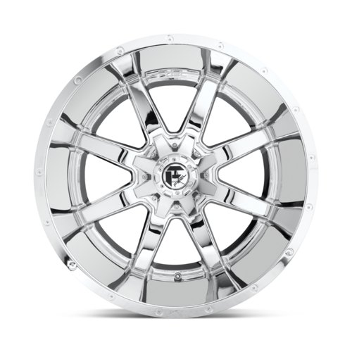 Fuel 1PC D536 Maverick 17x9 Chrome Plated Wheel, 6x135/6x139.7 Bolt Pattern, +1 Offset