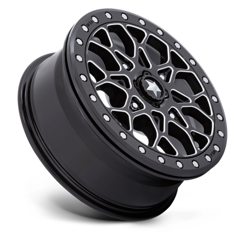PORTAL UTV BL 15X6 4X156 G-BLK MILL +38