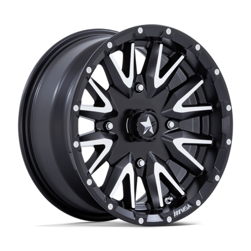 CREED UTV 16X7 4X110 86 +10 M-BLK MCH
