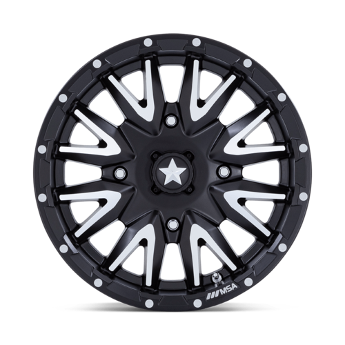 CREED UTV 16X7 4X110 86 +10 M-BLK MCH