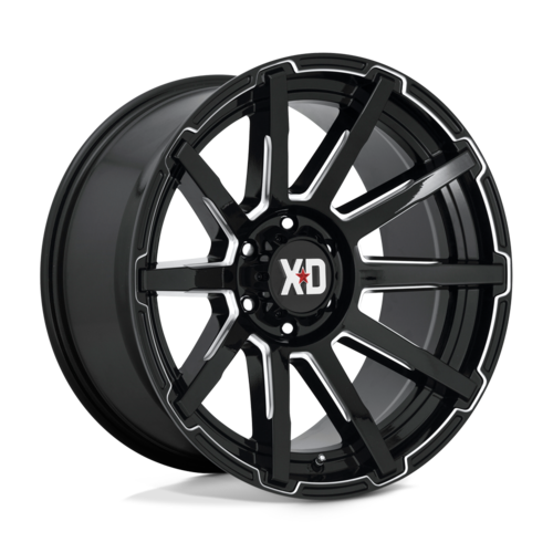 XD847 22X10 8X180 G-BLK MILL -18MM
