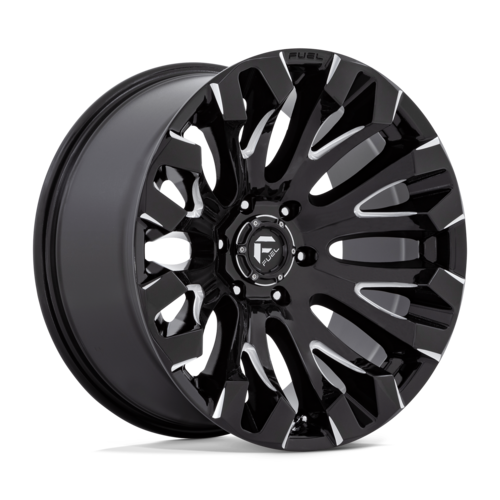 Fuel 1PC D828 Quake 20x9 Gloss Black Milled Wheel, 5x150, +1mm Offset