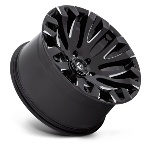 Fuel 1PC D828 Quake 20x10 Gloss Black Milled Wheel, 6x5.5, -18 Offset