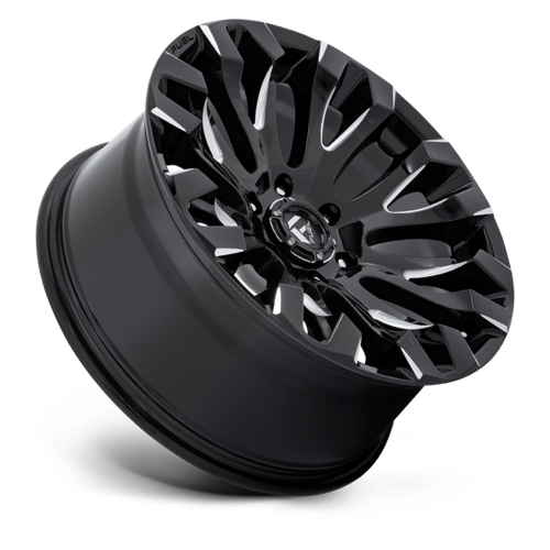 Fuel 1PC D828 Quake 20x9 Gloss Black Milled Wheel, 6x5.5, +1 Offset