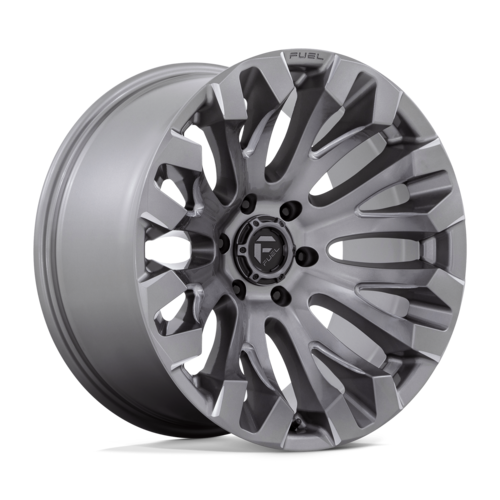 Fuel 1PC D830 Quake Platinum 20-Inch Wheel, 6x5.5 Bolt Pattern, -18 Offset