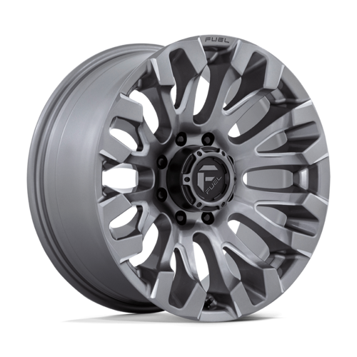 Fuel 1PC D830 Quake 20-Inch Platinum Wheel, 8x170 Bolt Pattern, +1 Offset