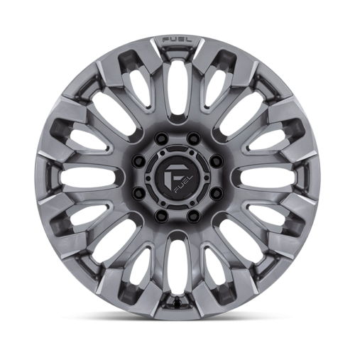 Fuel 1PC D830 Quake 20-Inch Platinum Wheel, 8x170 Bolt Pattern, +1 Offset