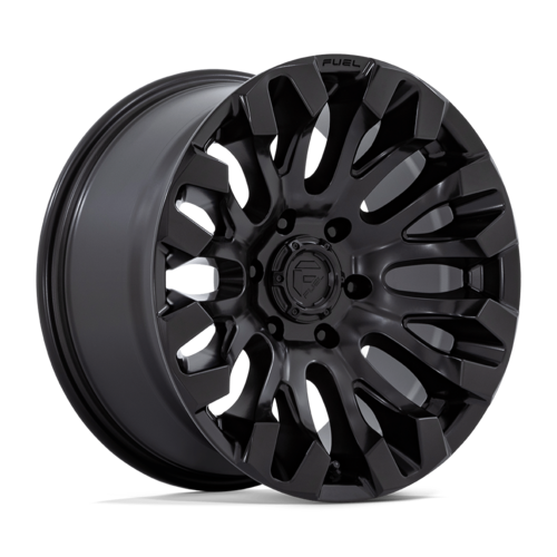 Fuel 1PC D831 QUAKE 18x9 Wheel, 6x5.5 Bolt Pattern, +1 Offset, Blackout Finish