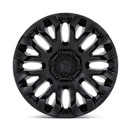 Fuel 1PC D831 QUAKE 18x9 Wheel, 6x5.5 Bolt Pattern, +1 Offset, Blackout Finish