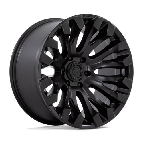 Fuel 1PC D831 Quake 18x9 Wheel, 5x5.5 Bolt Pattern, Blackout Finish, +1 Offset