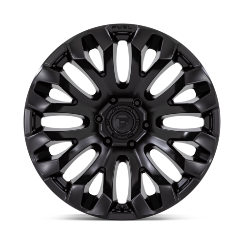 Fuel 1PC D831 Quake 20x10 Wheel, 6x5.5 Bolt Pattern, -18 Offset, Blackout Finish