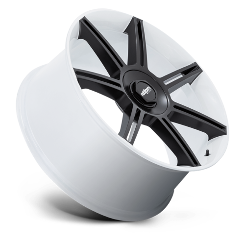 FRA 22X12 5X130 71 +60 WHT M-BLK-SPK