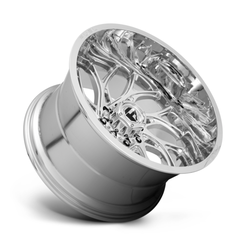Fuel 1PC D740 Runner Chrome 20x9 Wheel, 8x6.5 Bolt Pattern, +1mm Offset