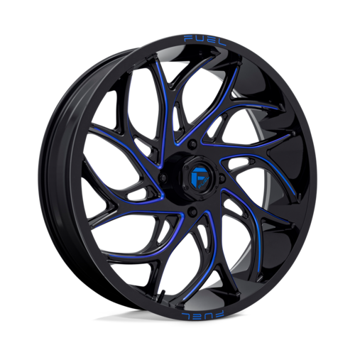 D778 24X7 4X137 G-BLK-MILL-BLU 13MM