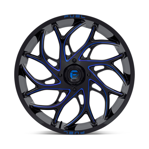 D778 24X7 4X137 G-BLK-MILL-BLU 13MM