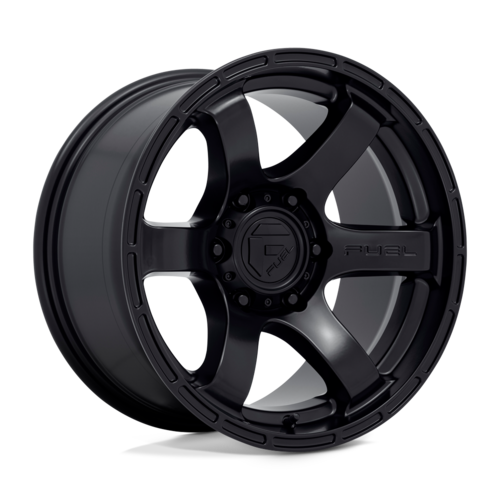 Fuel 1PC D766 Rush 20x9 Satin Black Wheel, 6x135 Bolt Pattern