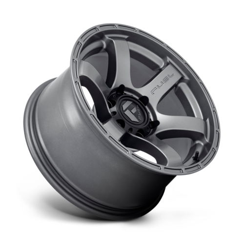 Fuel 1PC D767 Rush 18x9 Matte Gun Metal Wheel, 6x4.5 Bolt Pattern, 20mm Offset