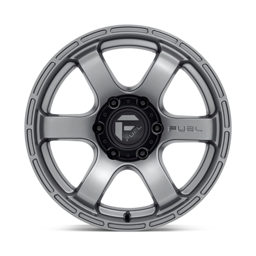 Fuel 1PC D767 Rush 18x9 Wheel, 6x5.5 Bolt Pattern, Matte Gun Metal
