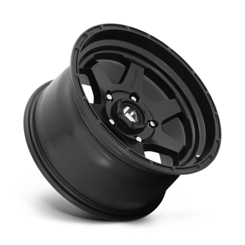 Fuel 1PC D664 SHOK 17x9 Matte Black Wheel, 6x5.5 Bolt Pattern, +1 Offset