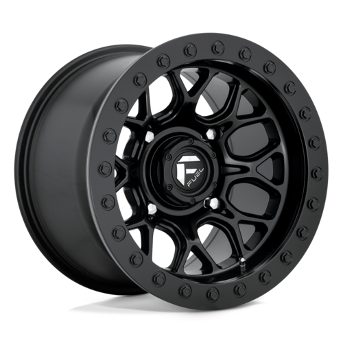 Fuel UTV D916 Tech UTV Beadlock Matte Black Wheel, 15x10, 4x137, +0 Offset