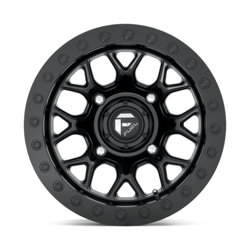 Fuel UTV D916 Tech UTV Beadlock Matte Black Wheel, 15x10, 4x137, +0 Offset