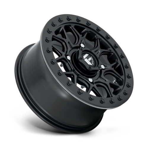 Fuel UTV D916 Tech UTV Beadlock Matte Black Wheel, 15x7, 4x137, +38 Offset
