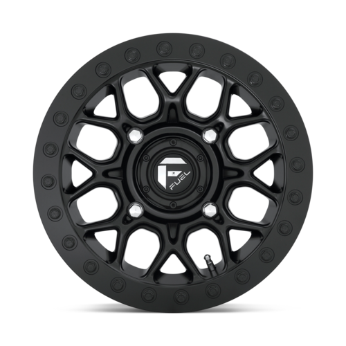 Fuel UTV D916 Tech UTV Beadlock Matte Black Wheel, 15x7, 4x137, +38 Offset