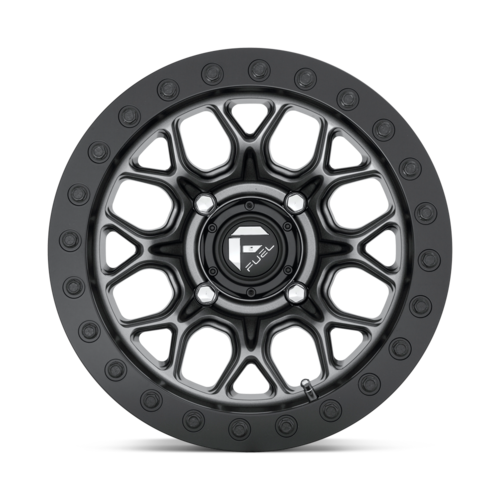 Fuel UTV D919 Tech UTV Beadlock 15x10 Wheel, 4x156, Matte Gunmetal