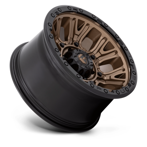 Fuel 1PC D826 Traction 17x9 Wheel, 6x5.5 Bolt Pattern, -12 Offset, Matte Bronze with Black Ring