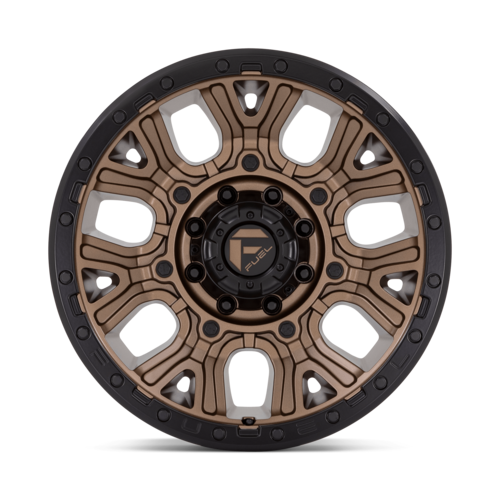 Fuel 1PC D826 Traction 20x9 Wheel, 8x180 Bolt Pattern, Matte Bronze with Black Ring