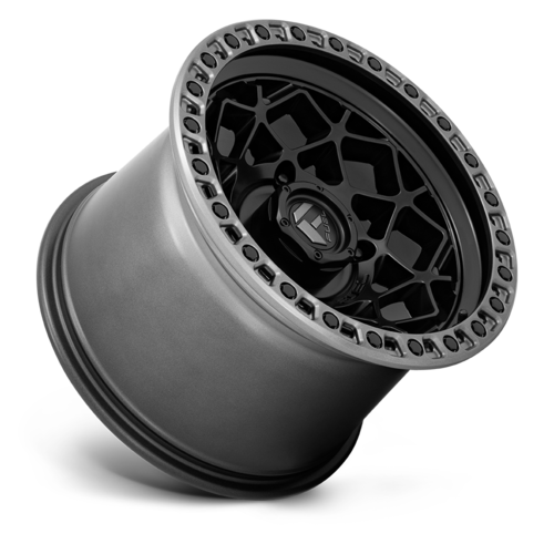 D783 15X7 4X156 M-BLK GMTL-RING 10MM