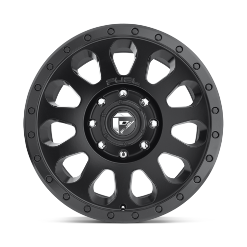 Fuel 1PC D579 Vector 17x8.5 Matte Black Wheel, 6x5.5 Bolt Pattern, +7 Offset