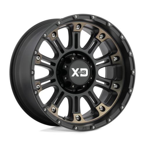 XD829 22X10 8X180 S-BLK MACH DTCC -18MM