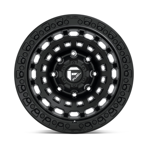 Fuel 1PC D633 Zephyr 18x9 Matte Black Wheel, 6x5.5 Bolt Pattern, +1 Offset