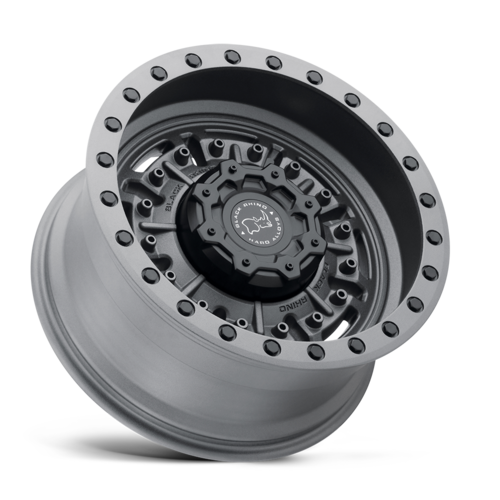 BR ABRAMS 17X9.5 5X127 -18 71 TXT M-GM