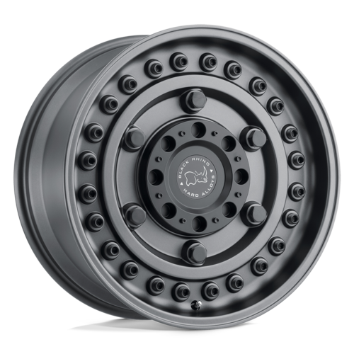 BR ARMORY 18X9.5 8X180 125 GUNBLK +6