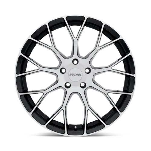 PE P2B 20X8.5 5X120 76 G-BLK MACH +35