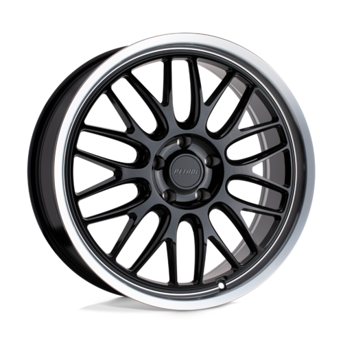 PE P4C 18X8 5X112 66 G-BLK MACH +40
