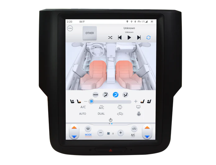 Linkswell 2013-2018 (19-UP CLASSIC) DODGE RAM 10″ SCREEN GENERATION 6 T-STYLE RADIO - View 2
